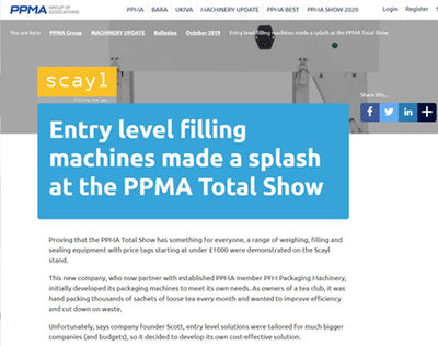 Scayl - Further endorsed by PPMA