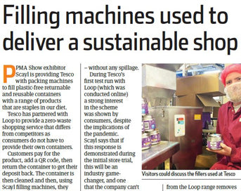 Filling Machines Used to Deliver a Sustainable Shop
